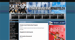 Desktop Screenshot of lowermainlandringette.ca